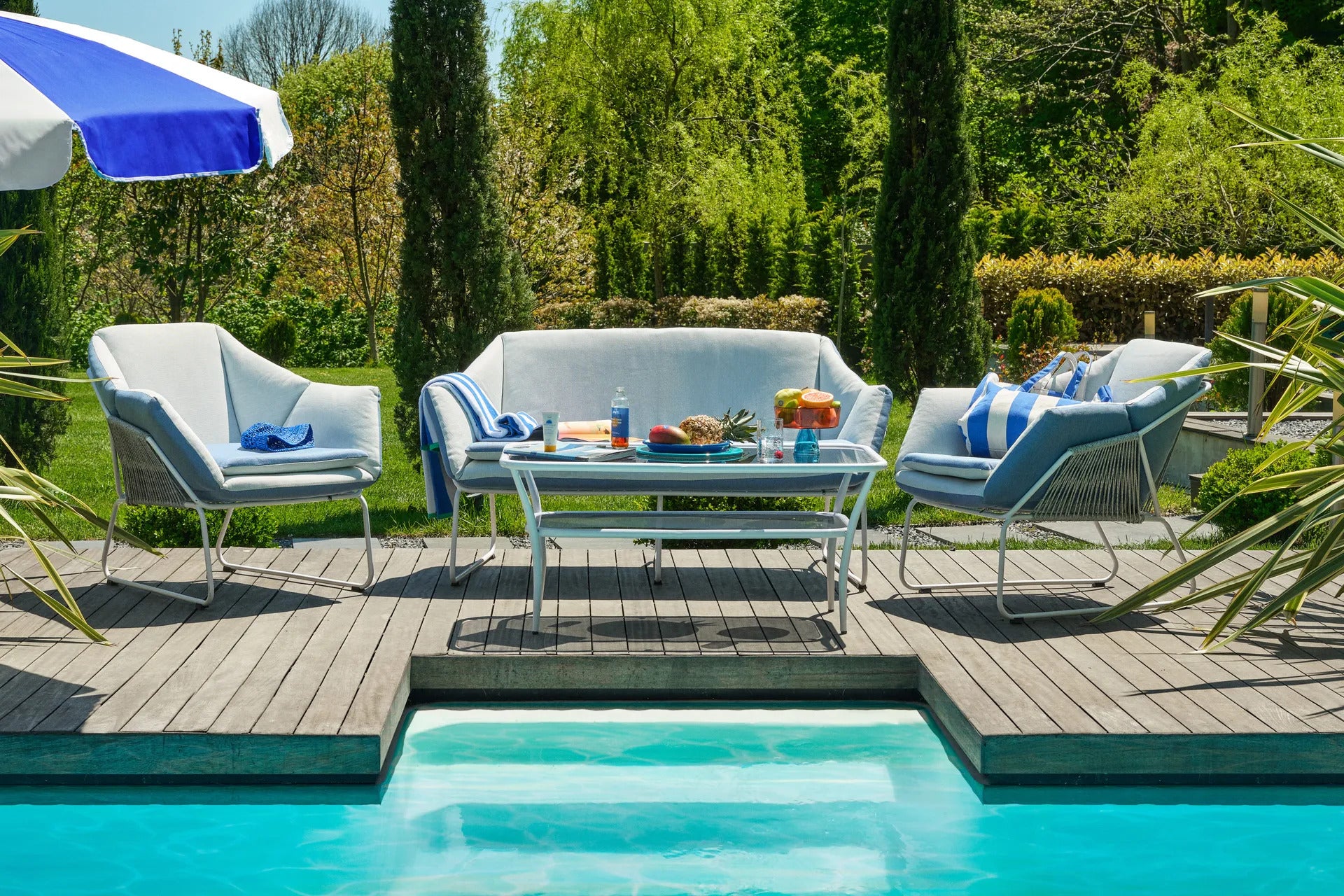 Santorini Patio Furniture Set