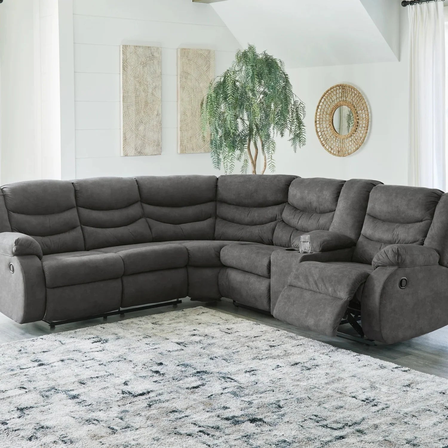 Mykonos 2-Piece Reclining Sectional