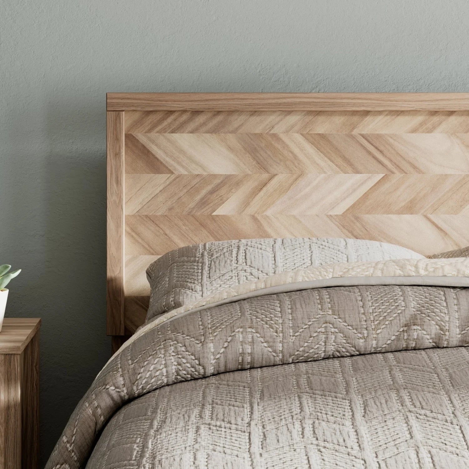 Uppsala Panel Platform Bed