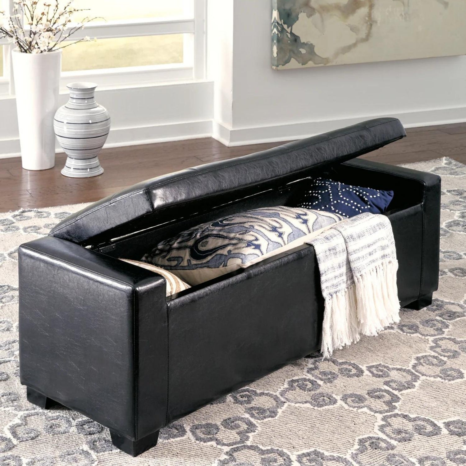 Limerick Upholstered Storage Bench