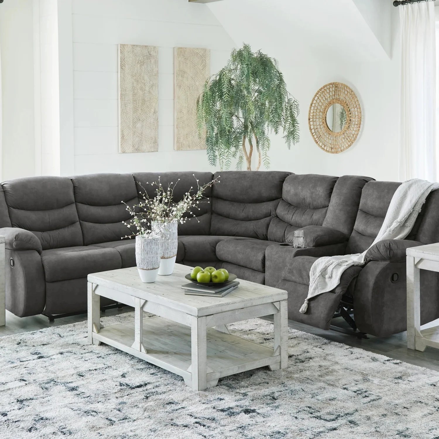 Mykonos 2-Piece Reclining Sectional
