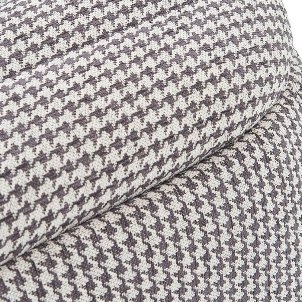 Chenille-Crowbar Tokyo Pouf