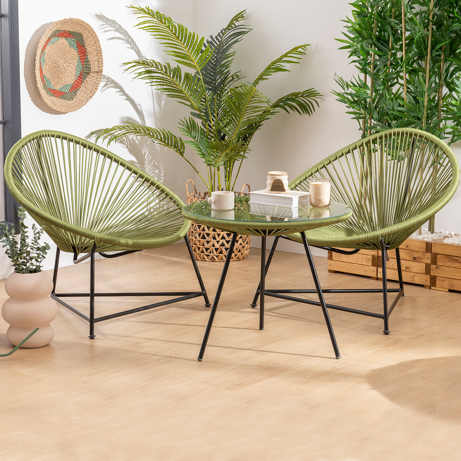 Palermo Outdoor Chairs Set