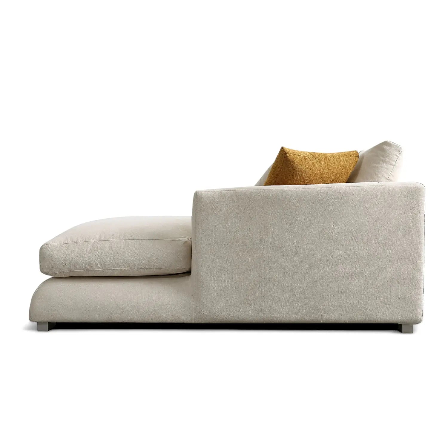 Sydney Feather Sectional Sofa - Beige