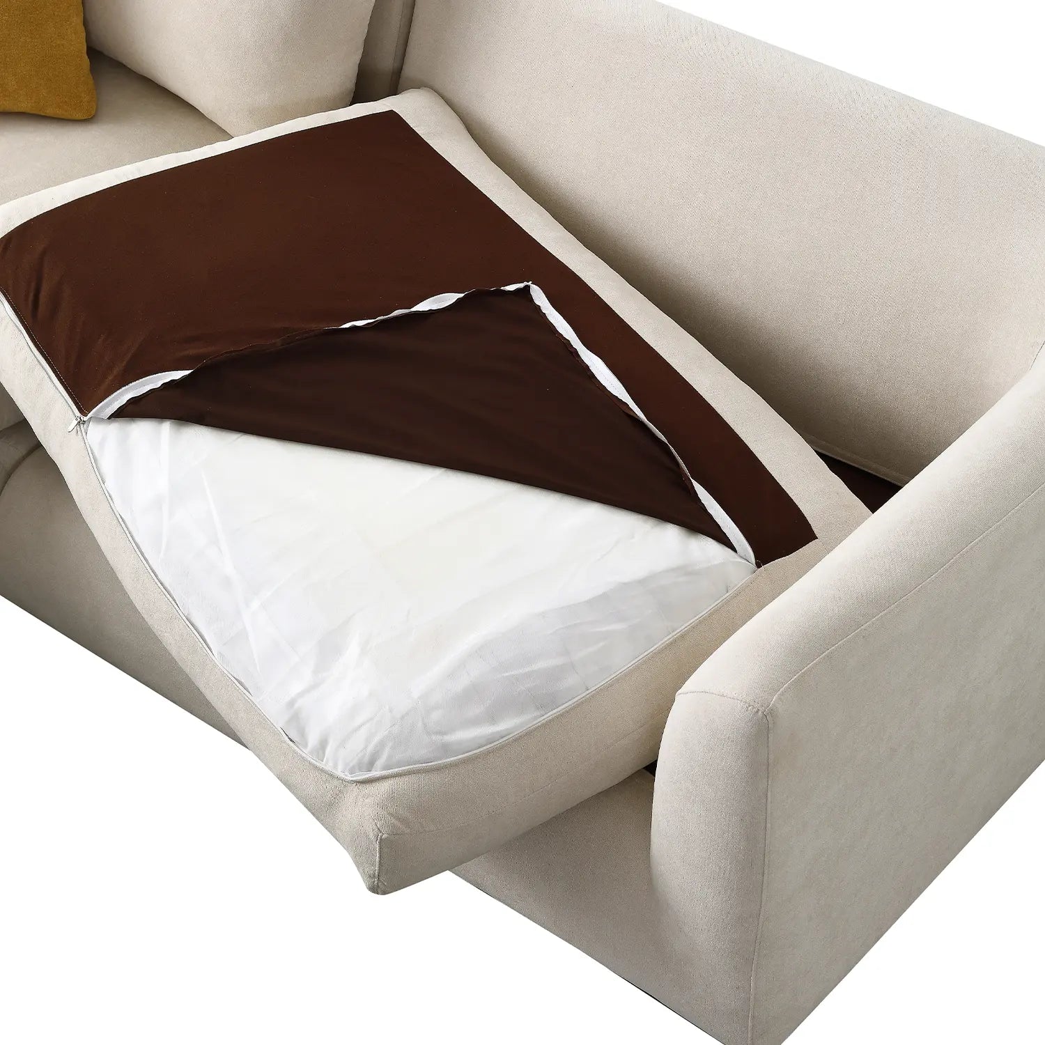 Sydney Feather Sofa - Beige