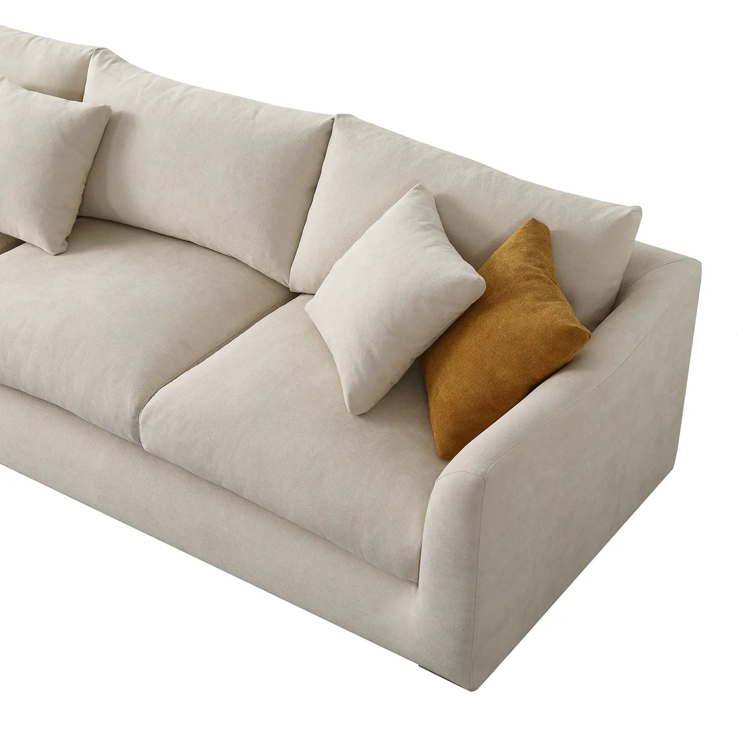 Sydney Feather Sofa - Beige