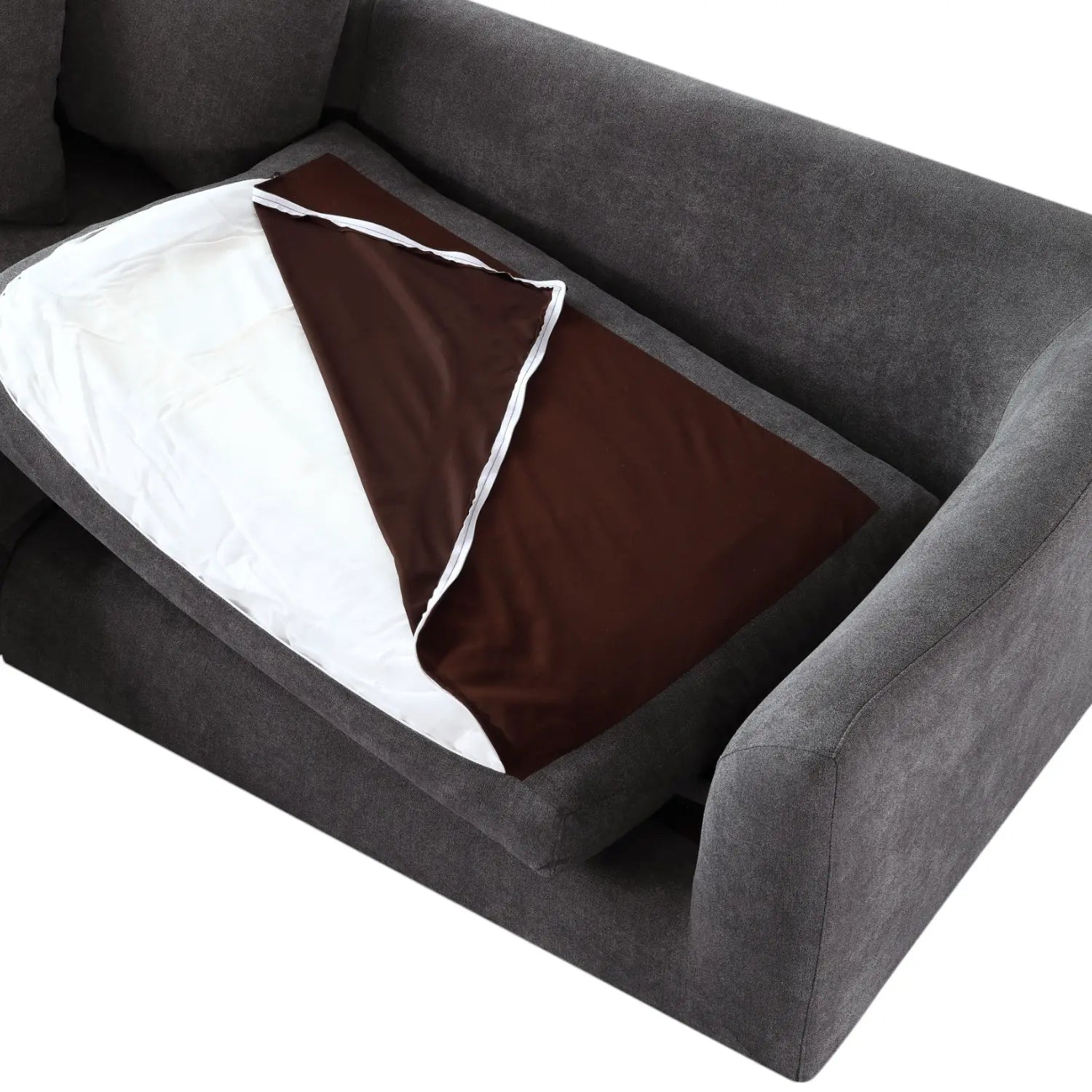 Sydney Feather Sofa - Grey