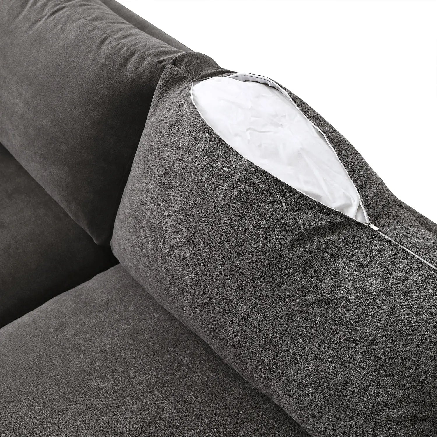Sydney Feather Sofa - Grey