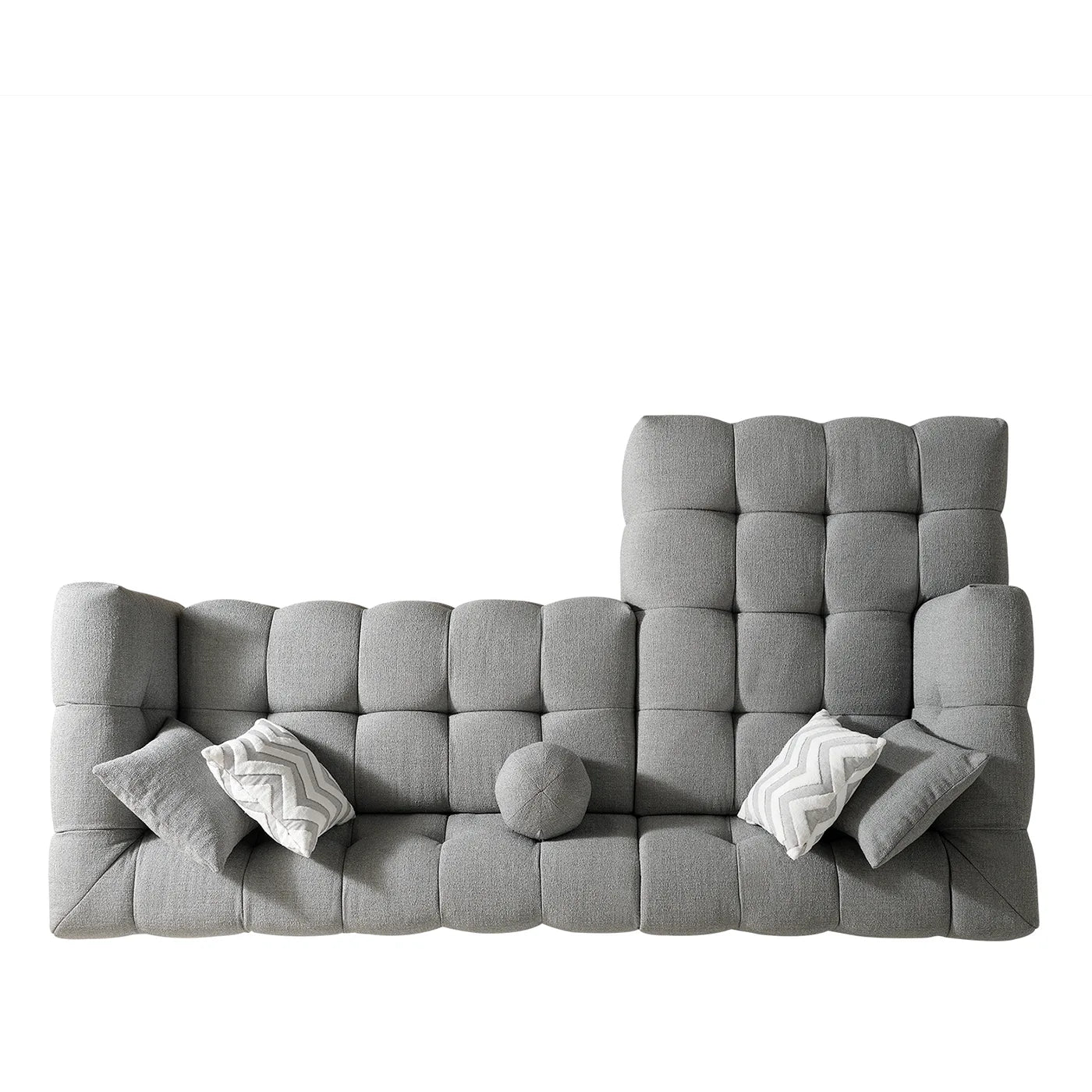 Amsterdam Sectional Sofa - Grey