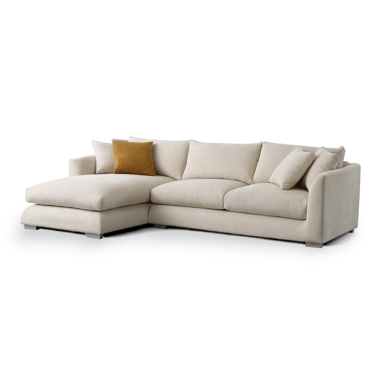 Sydney Feather 2.0 Sectional Sofa - Beige