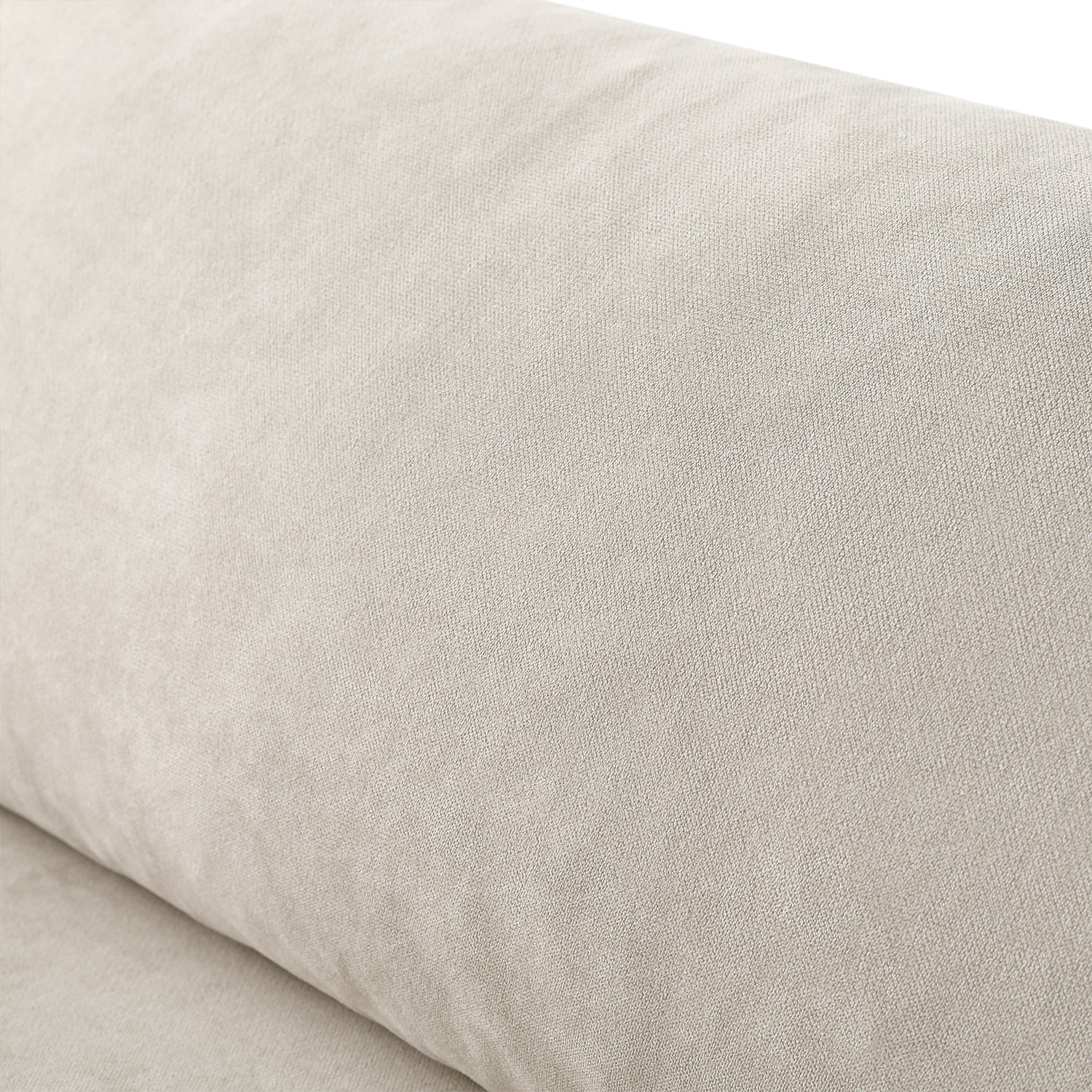 Sydney Feather Sofa + Ottoman - Beige