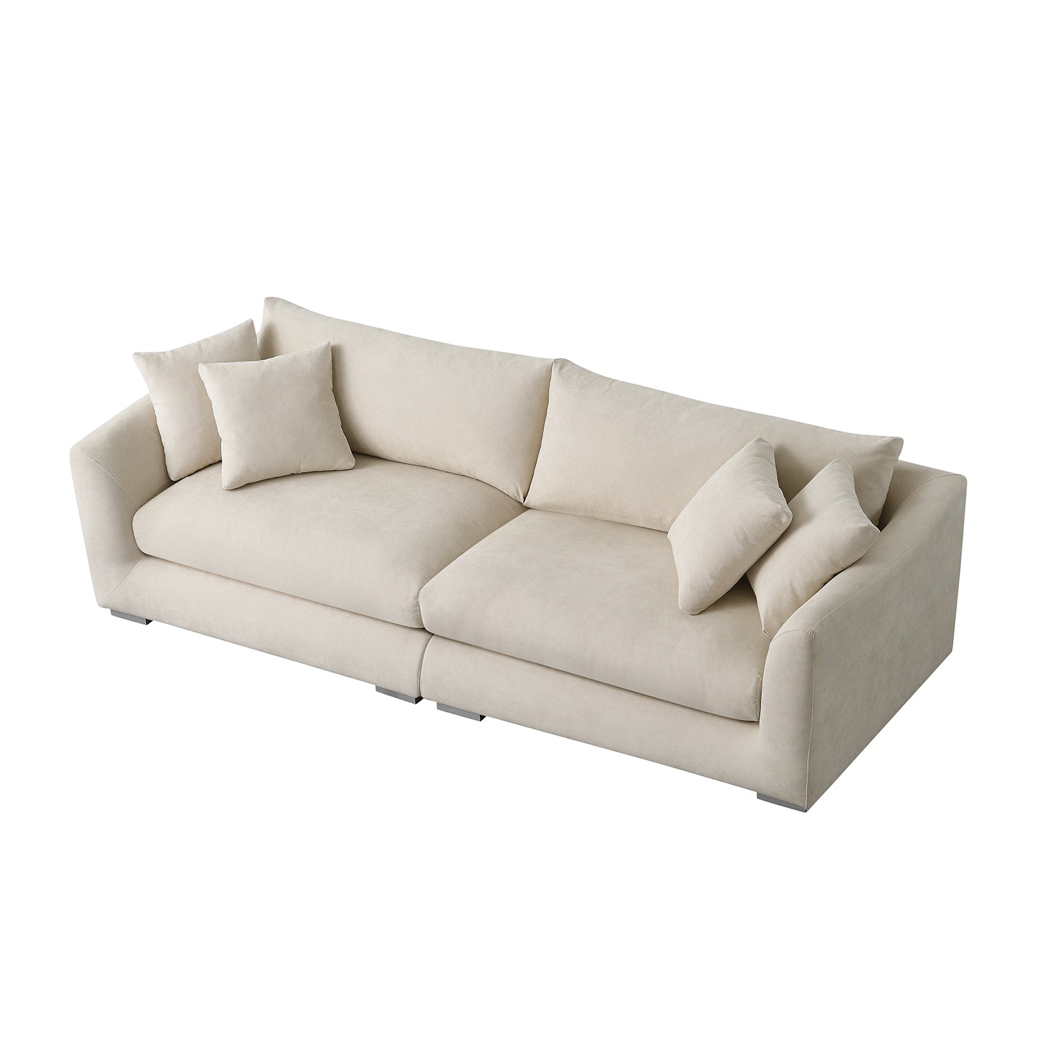 Sydney Feather Sofa - Beige