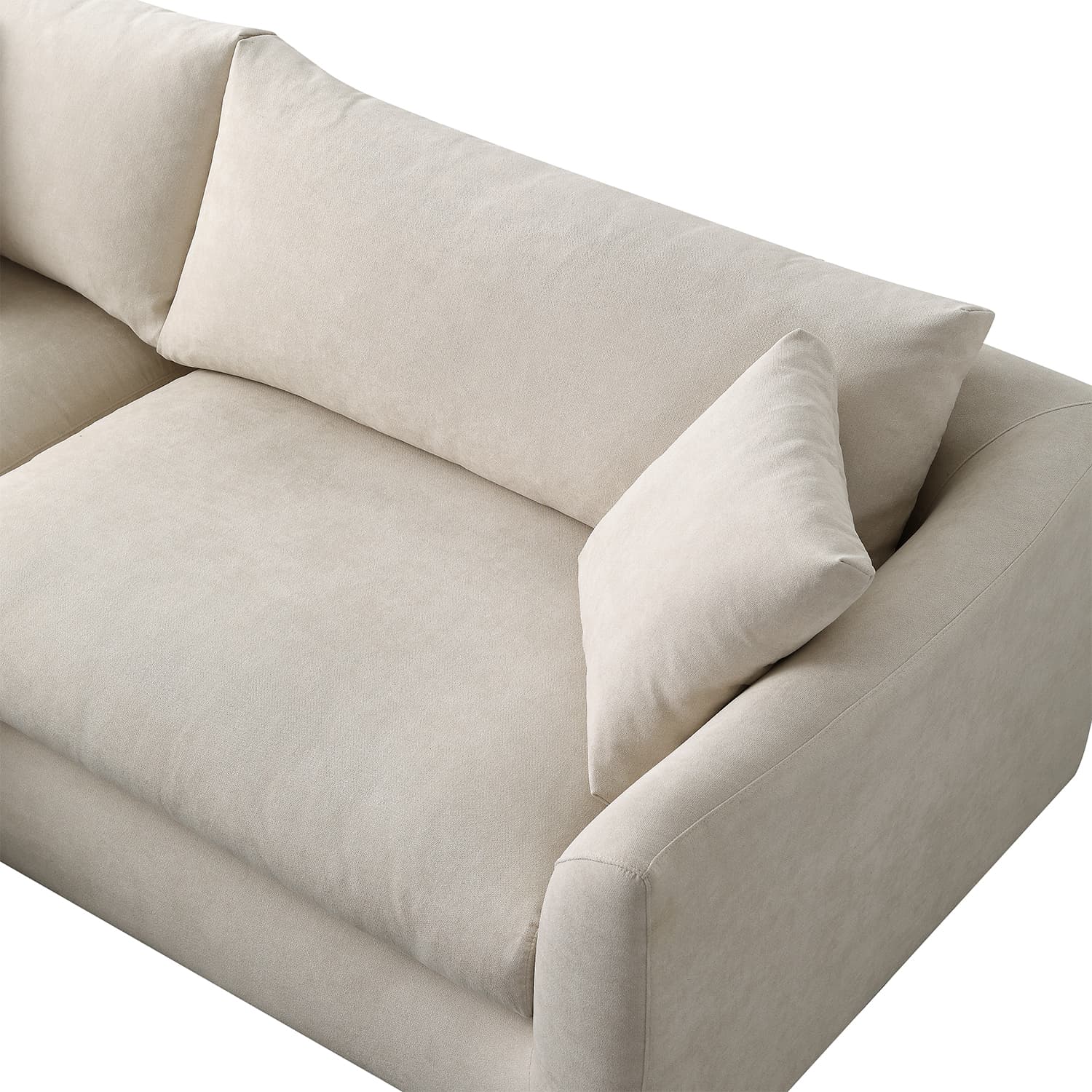 Sydney Feather 2.0 Sectional Sofa - Beige