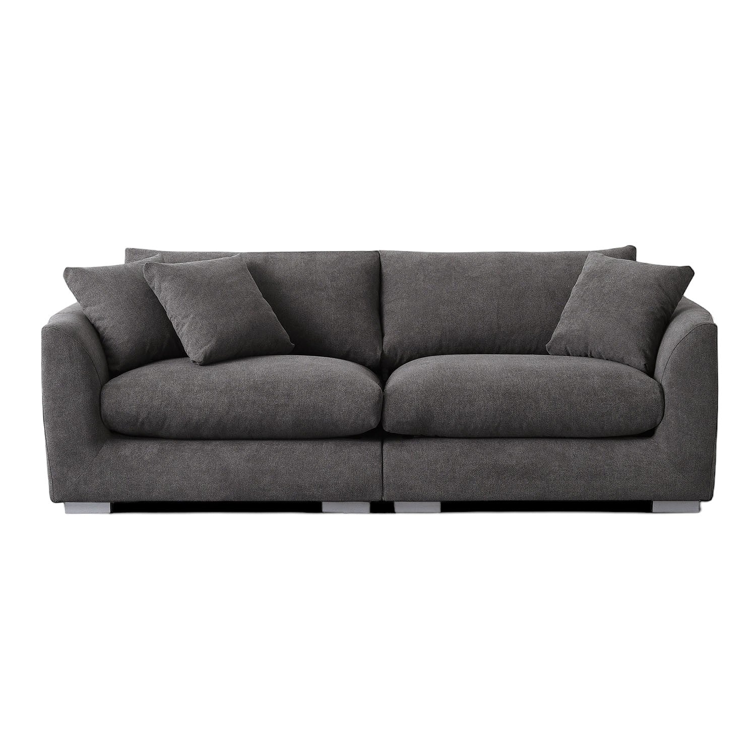 Sydney Feather Sofa - Grey