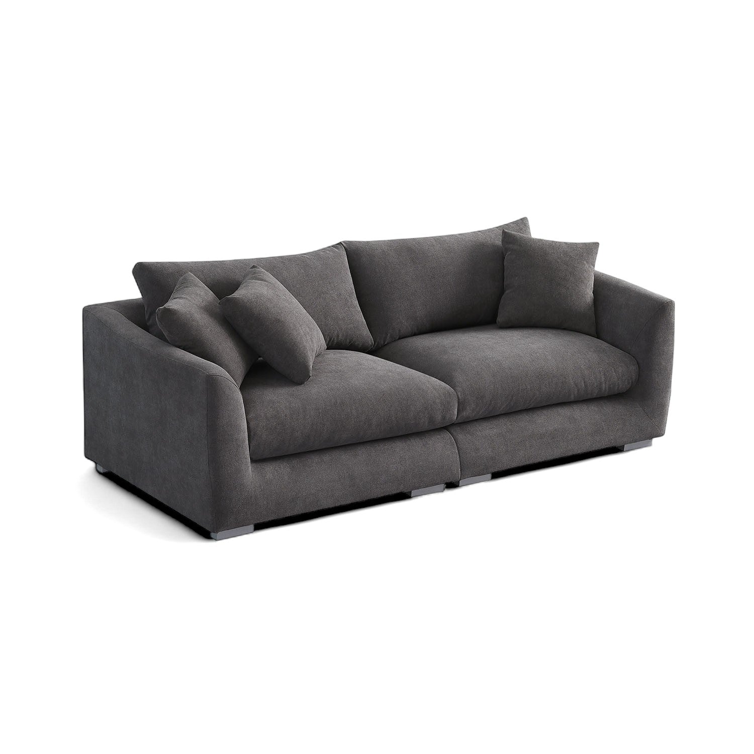 Sydney Feather Sofa - Grey