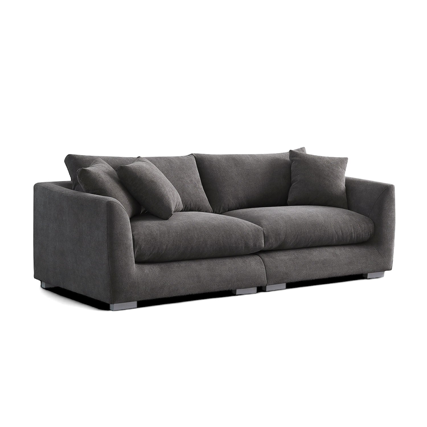 Sydney Feather Sofa - Grey