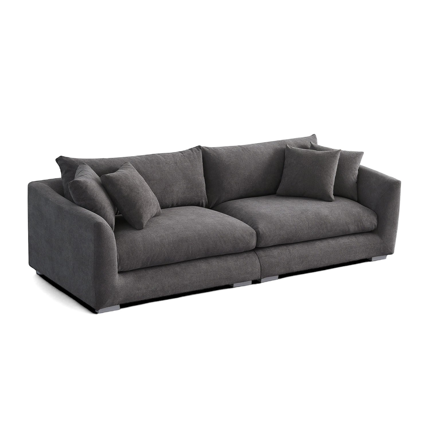 Sydney Feather Sofa - Grey