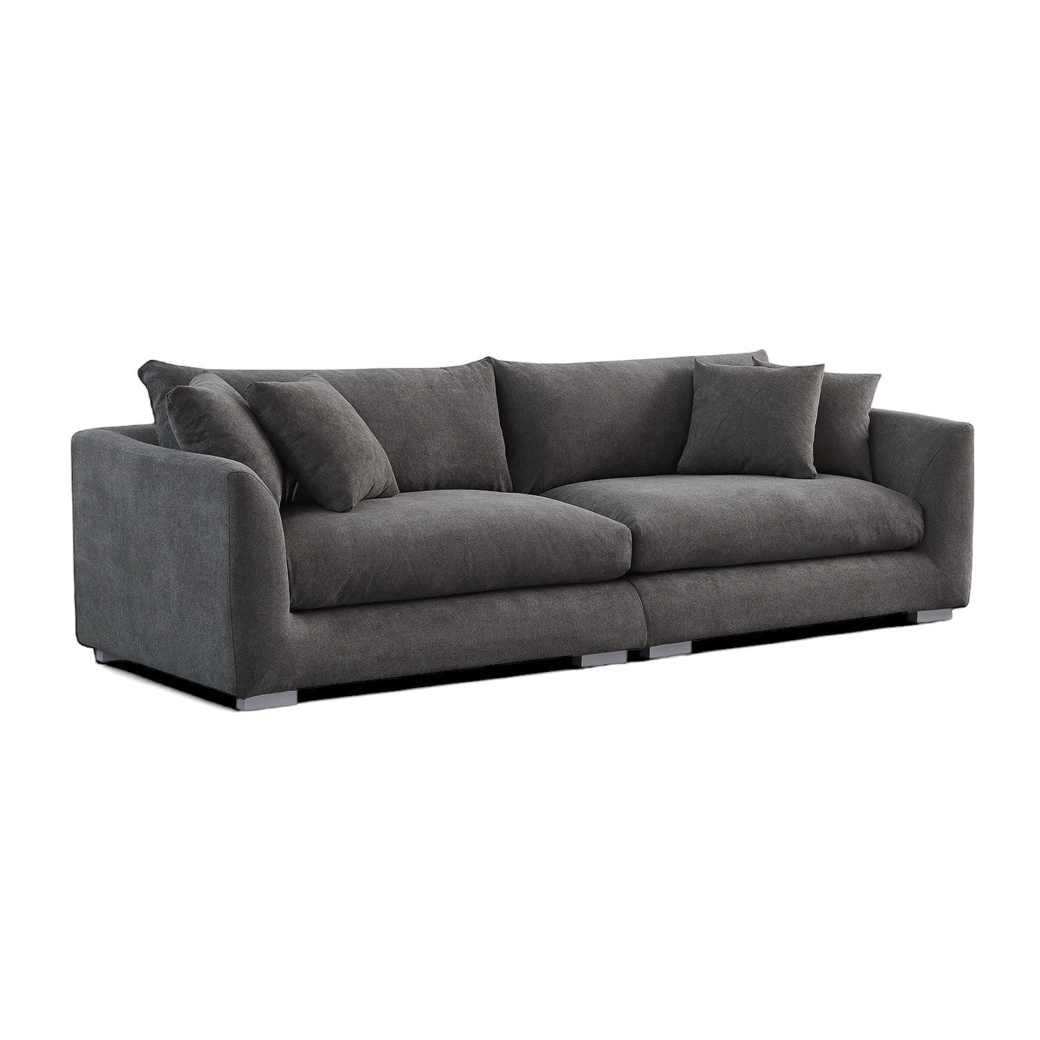 Sydney Feather Sofa - Grey