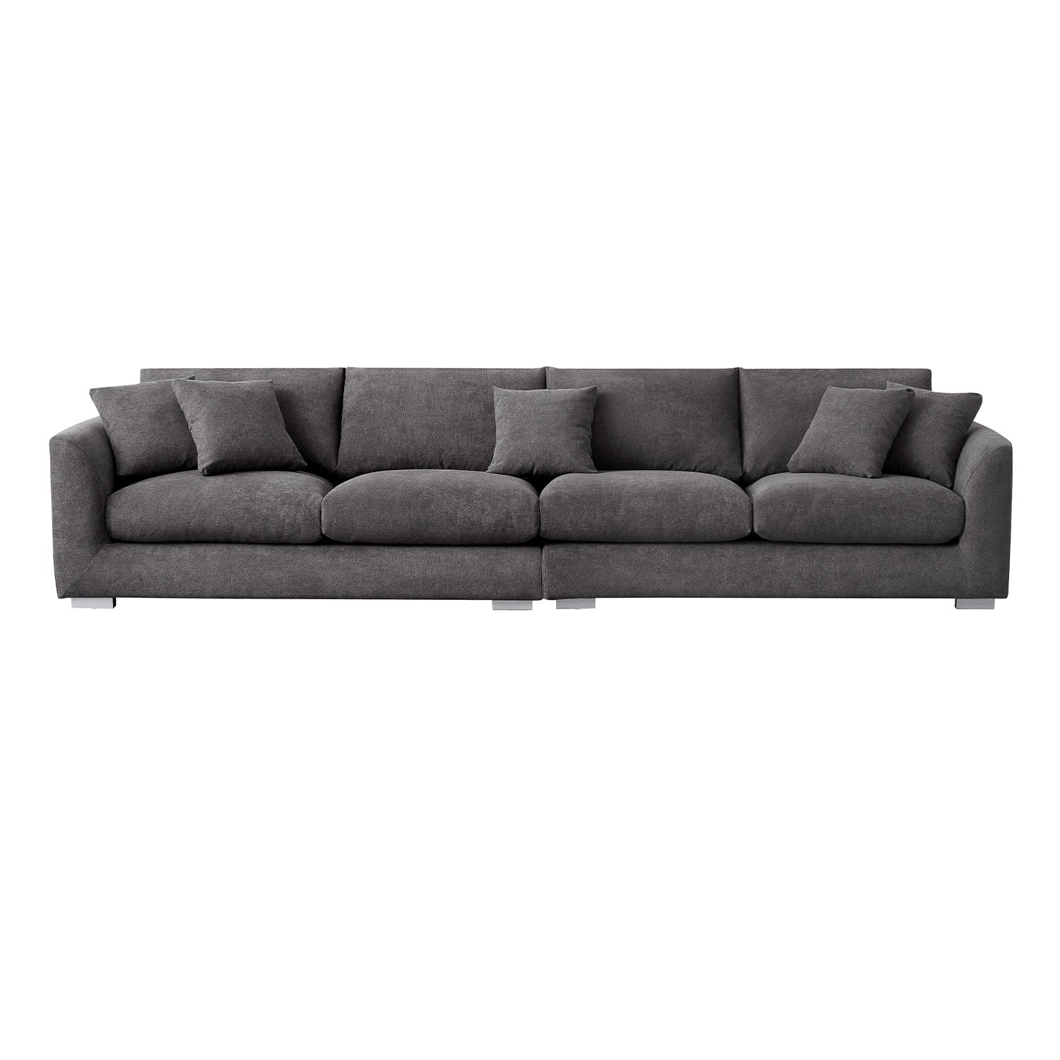 Sydney Feather Sofa - Grey