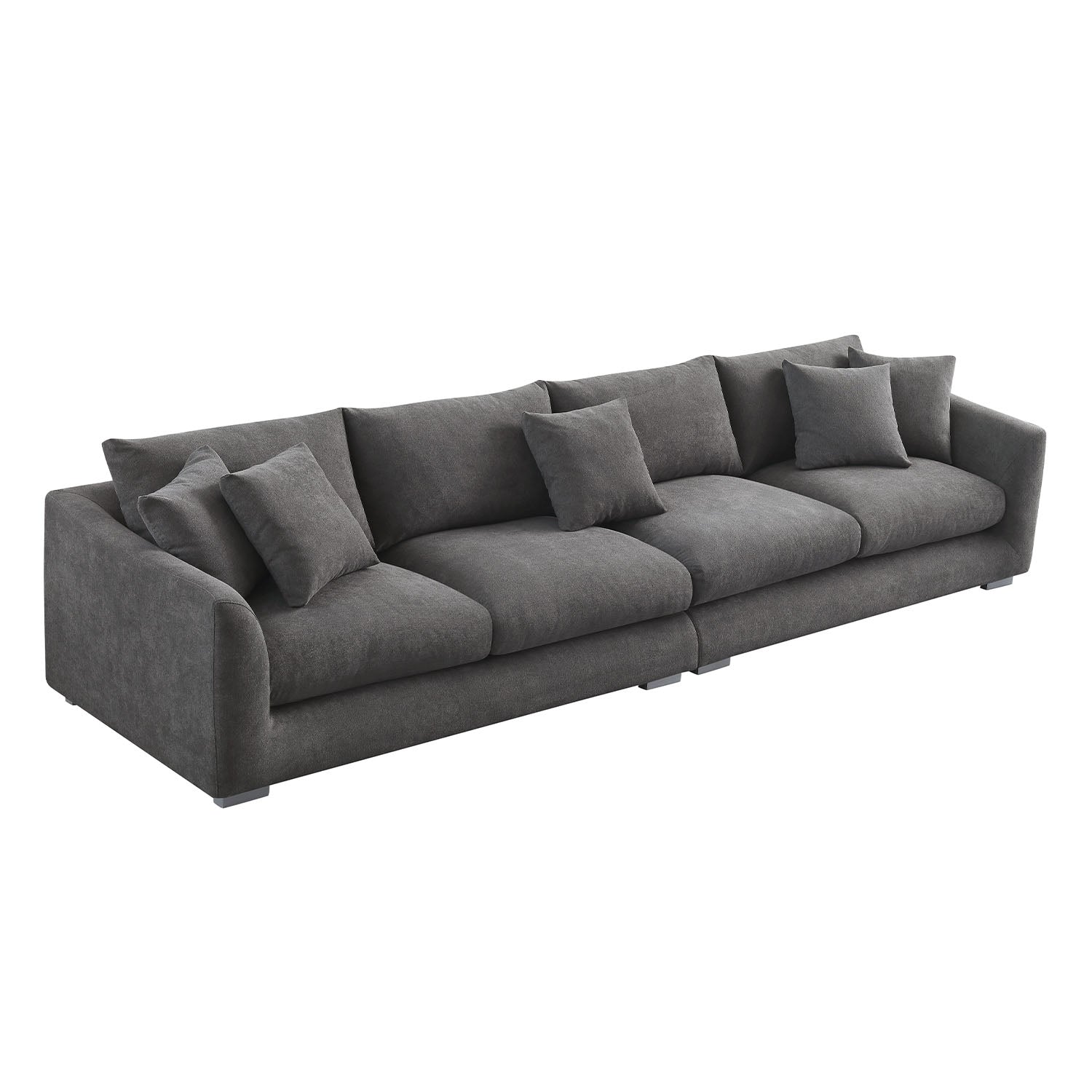 Sydney Feather Sofa - Grey