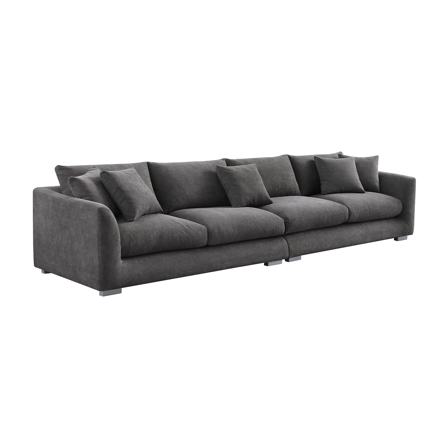 Sydney Feather Sofa - Grey