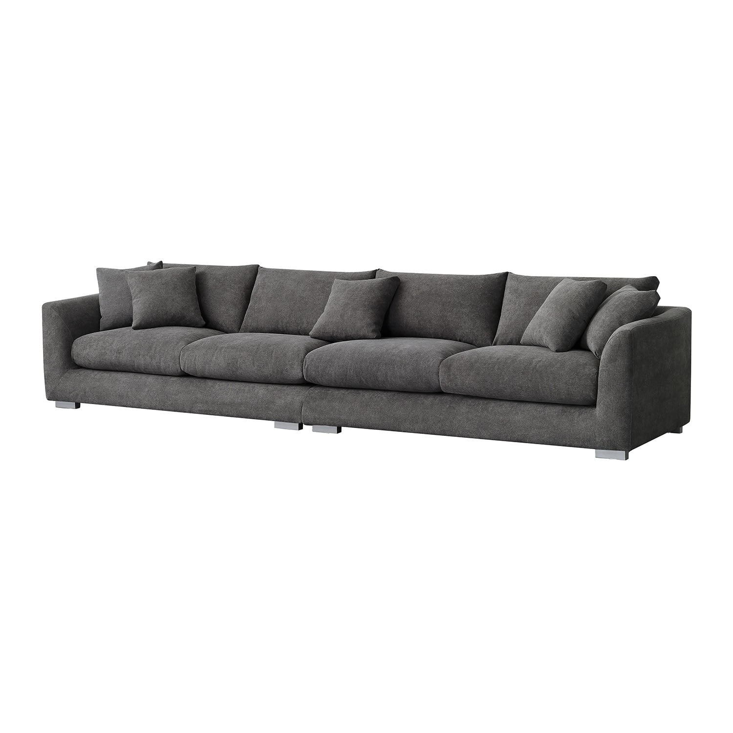 Sydney Feather Sofa - Grey