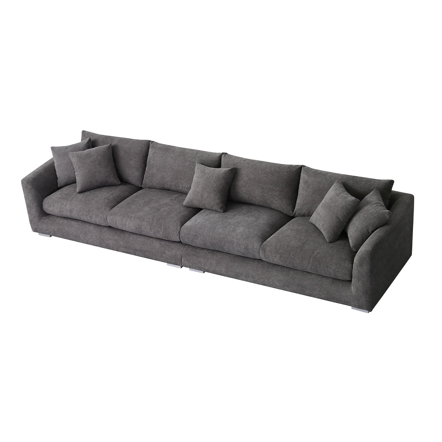 Sydney Feather Sofa - Grey