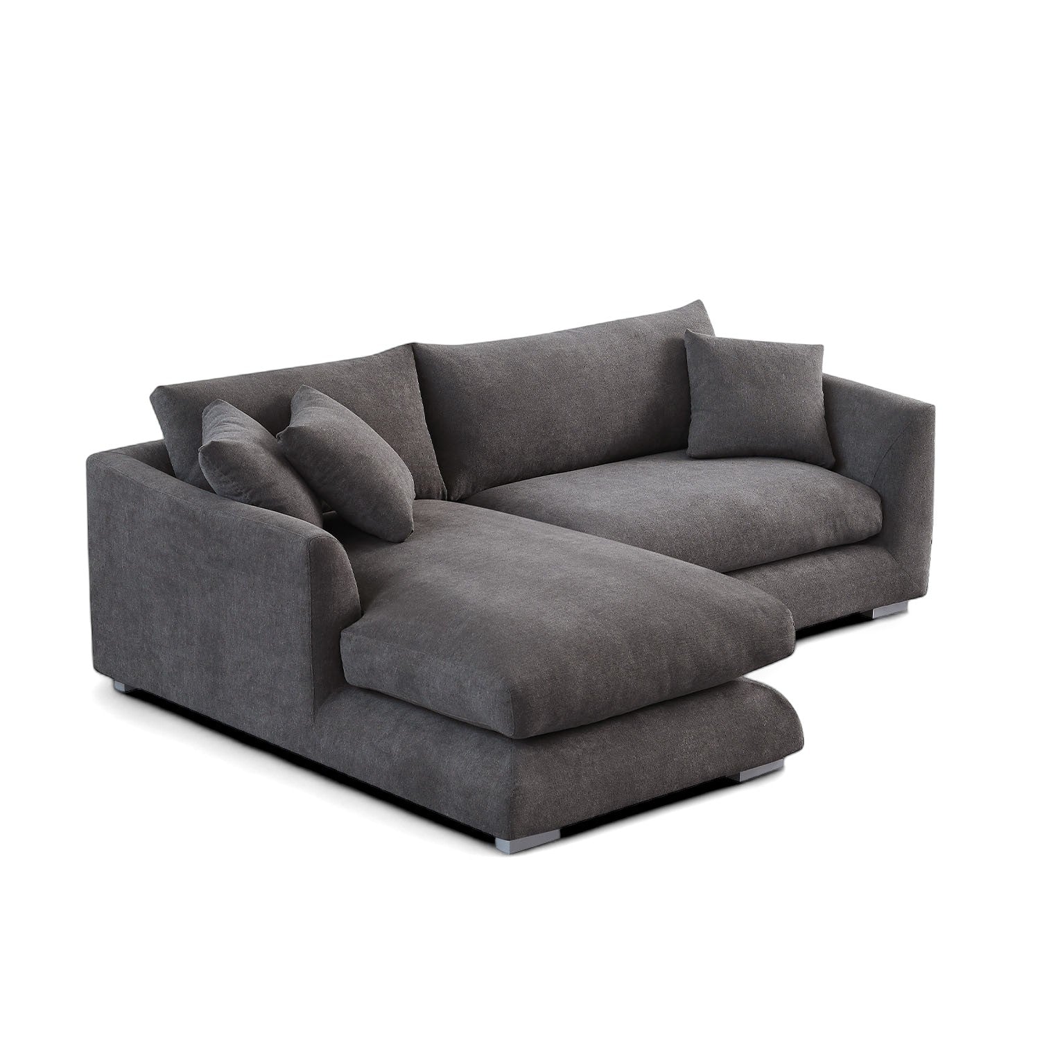Sydney Feather 2.0 Sectional Sofa - Grey