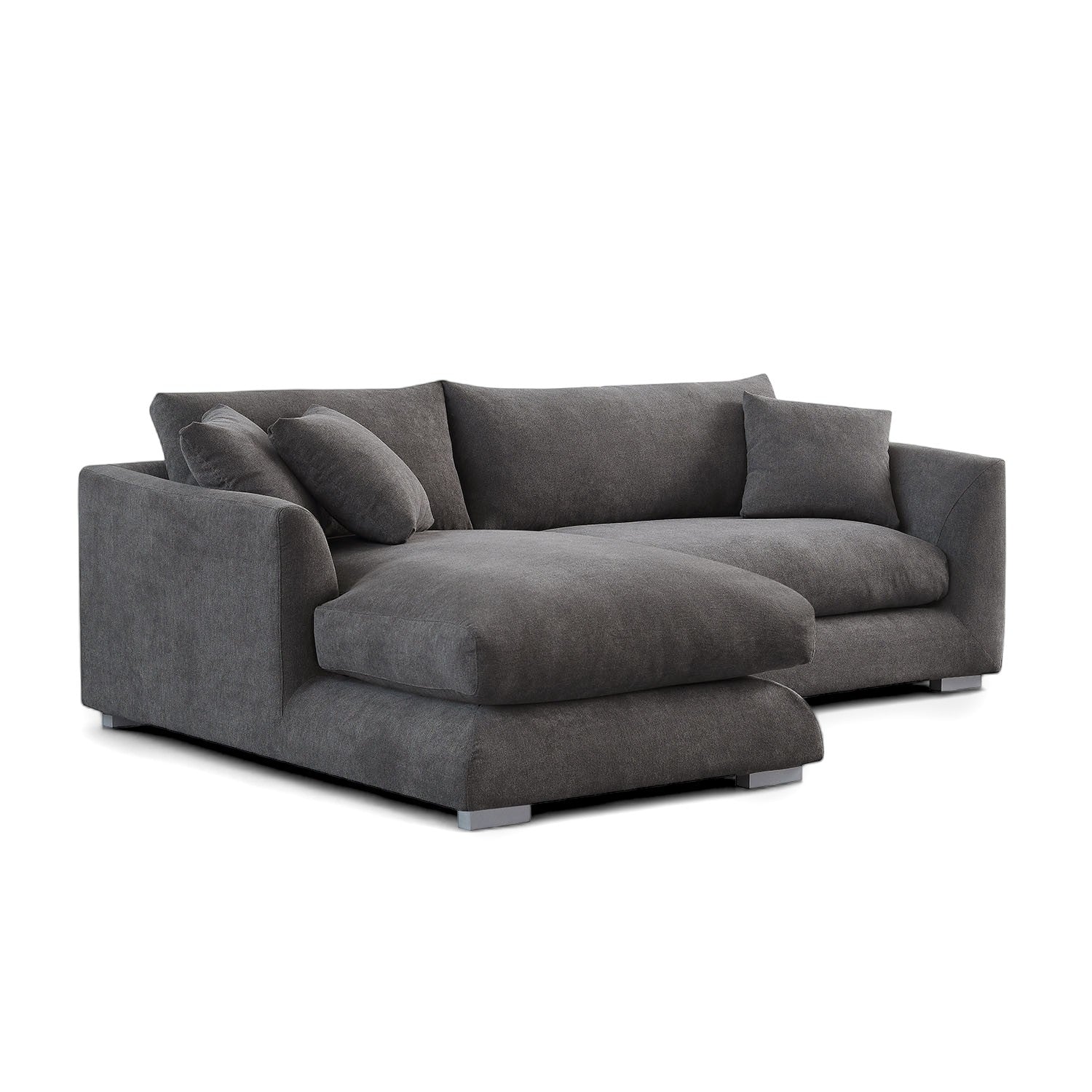 Sydney Feather 2.0 Sectional Sofa - Grey