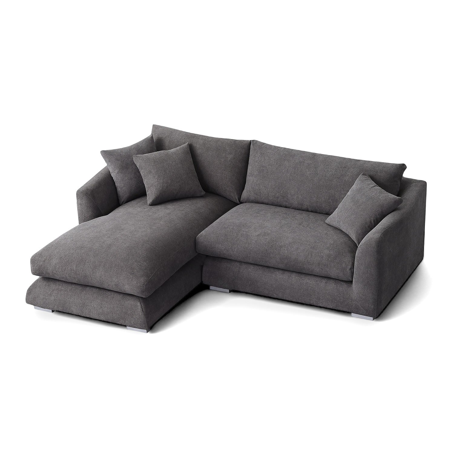 Sydney Feather 2.0 Sectional Sofa - Grey