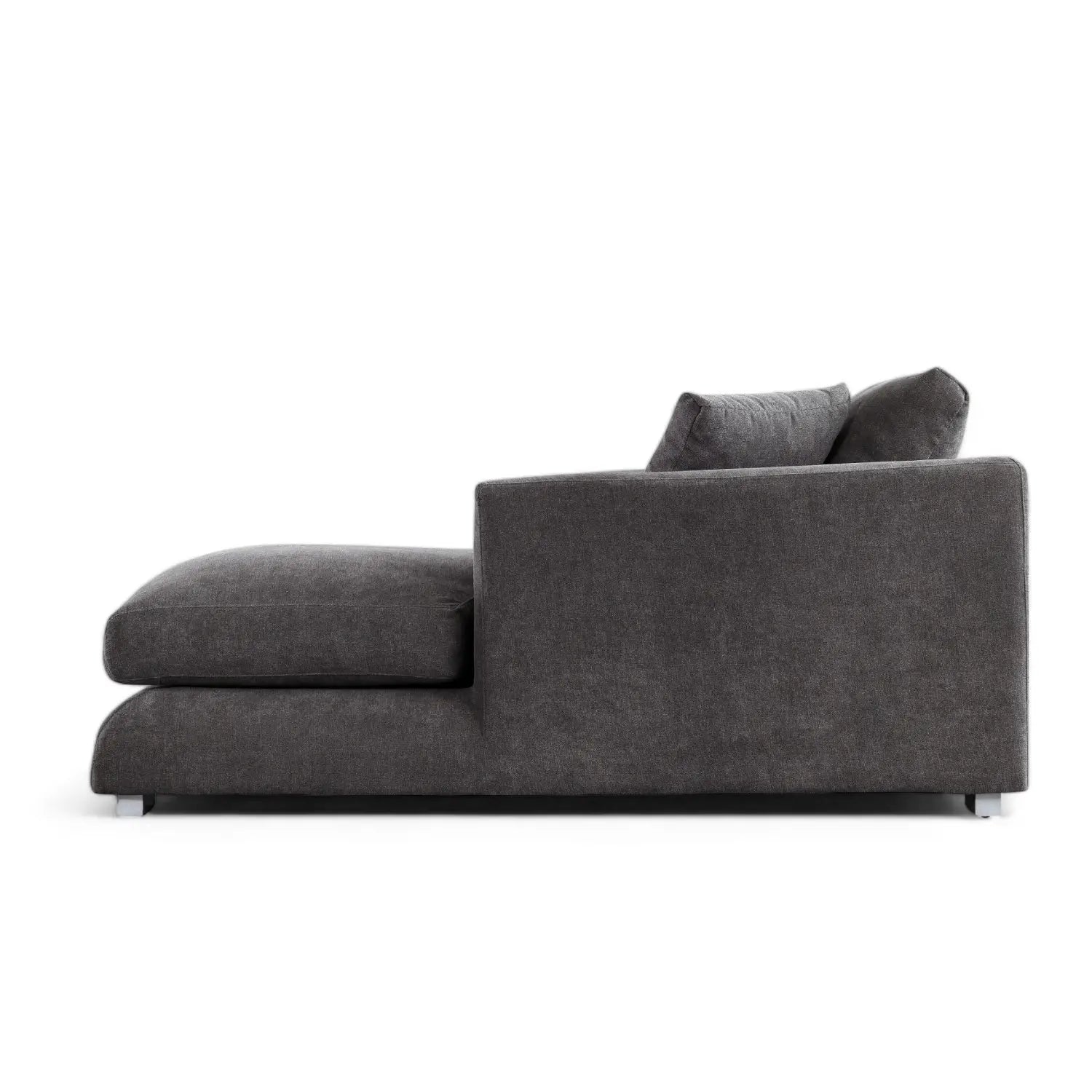 Sydney Feather Sectional Sofa - Grey
