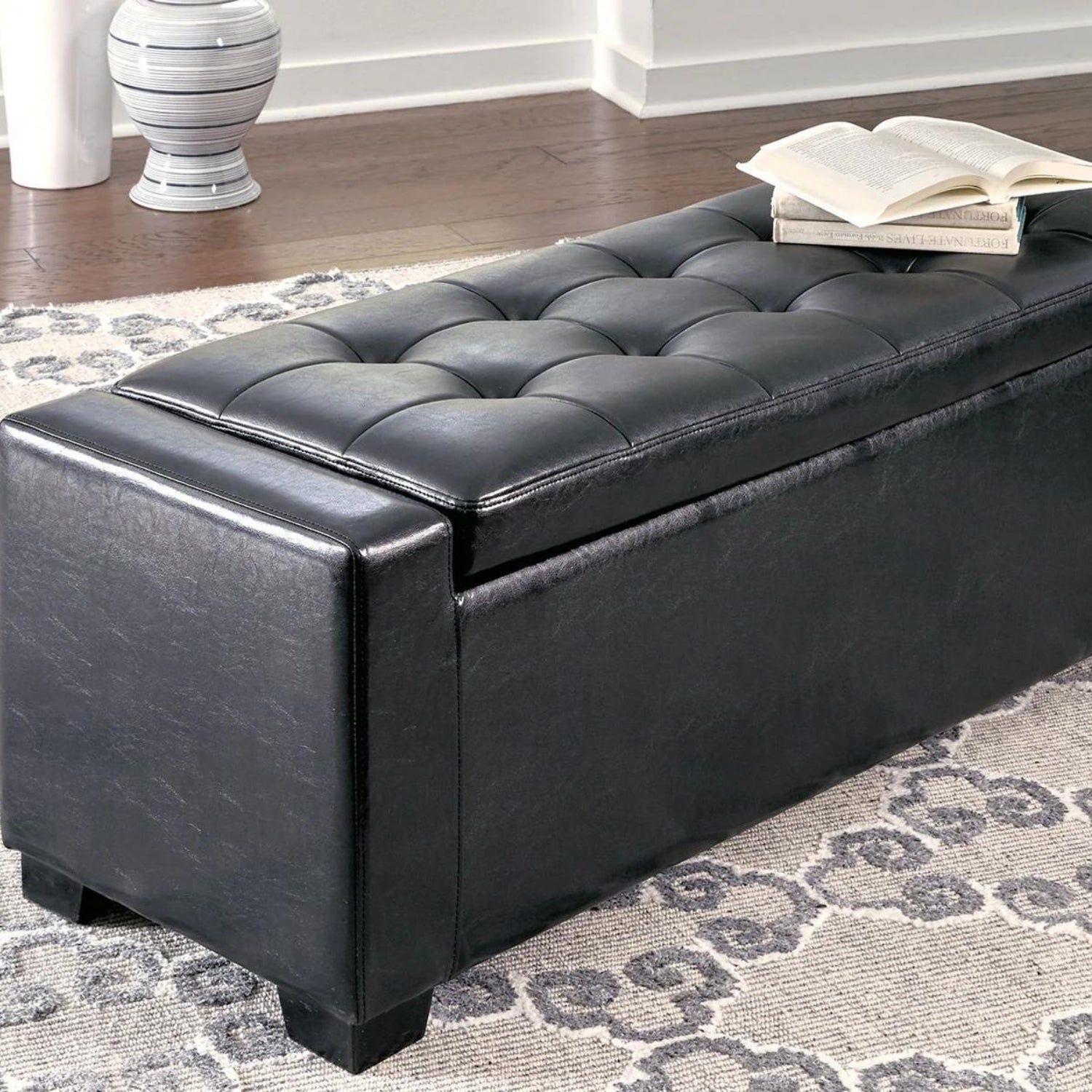 Limerick Upholstered Storage Bench