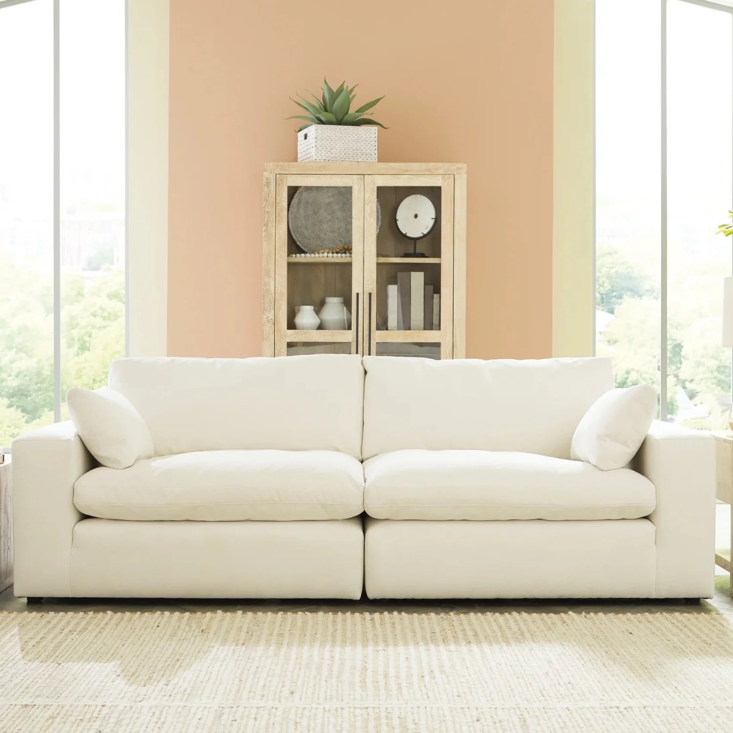 Sucre 2-Piece Sectional Loveseat