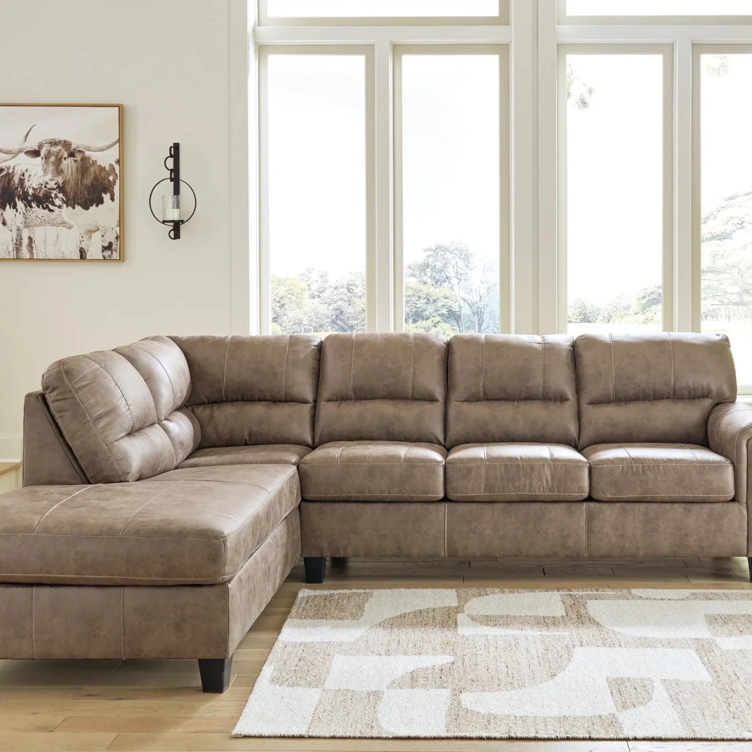 Soroca 2-Piece Sectional Sofa Chaise