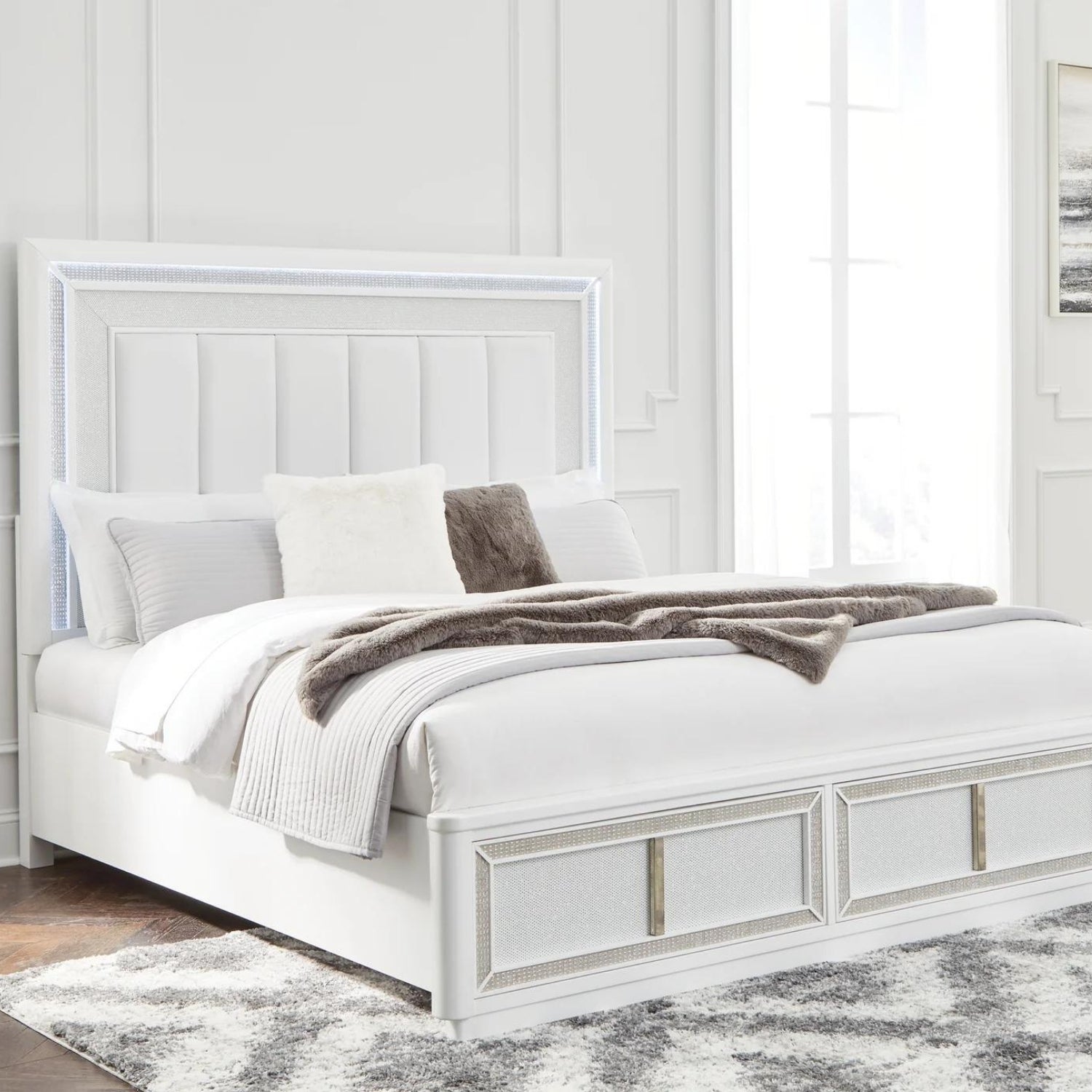 Zurich Upholstered Storage Bed