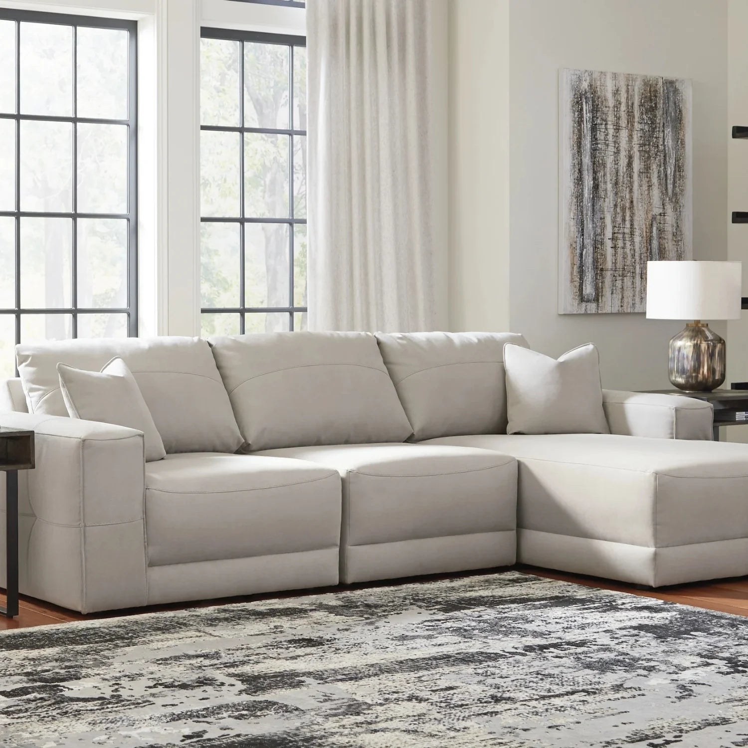 Sucre 3-Piece Sectional Sofa with Chaise