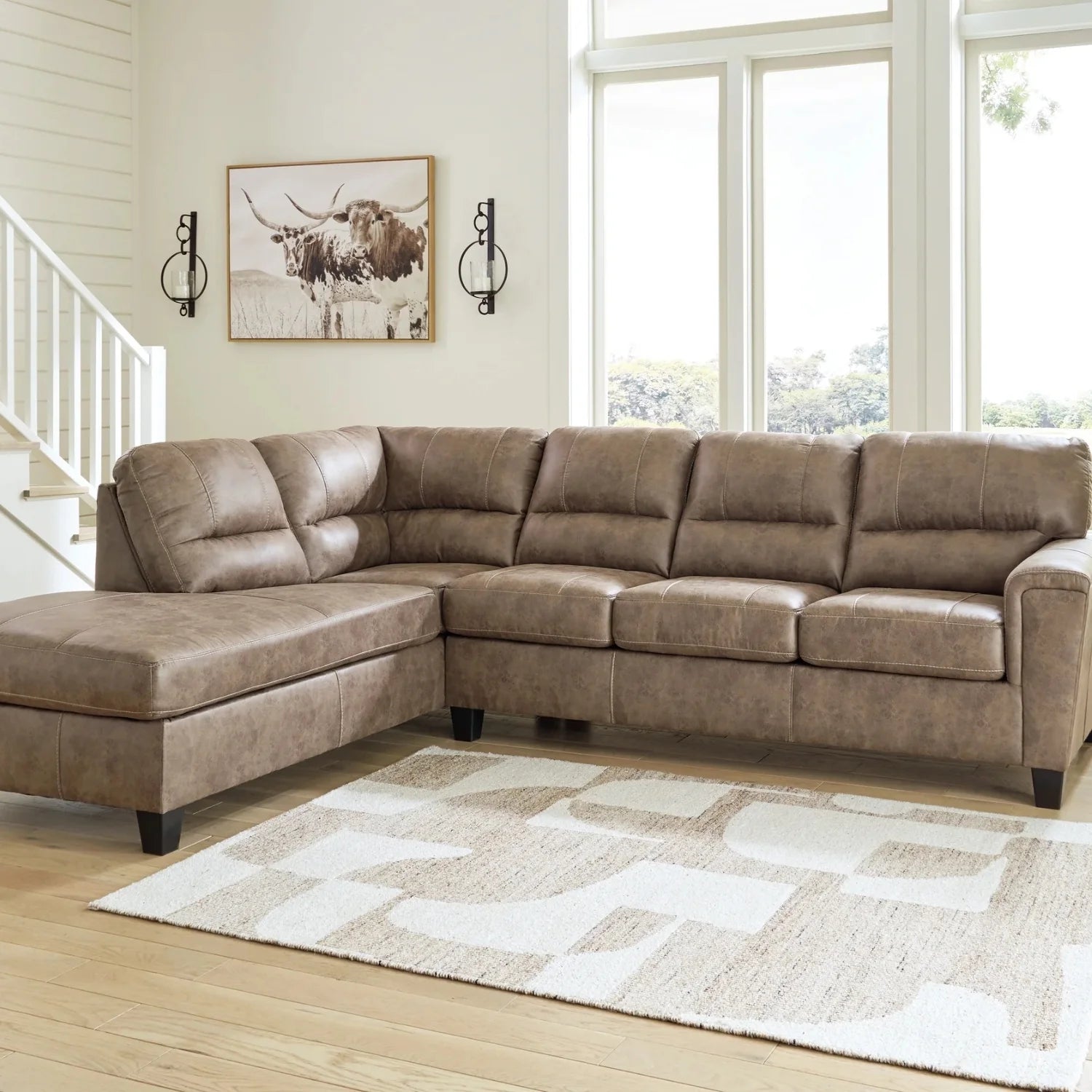 Soroca 2-Piece Sectional Sofa Chaise