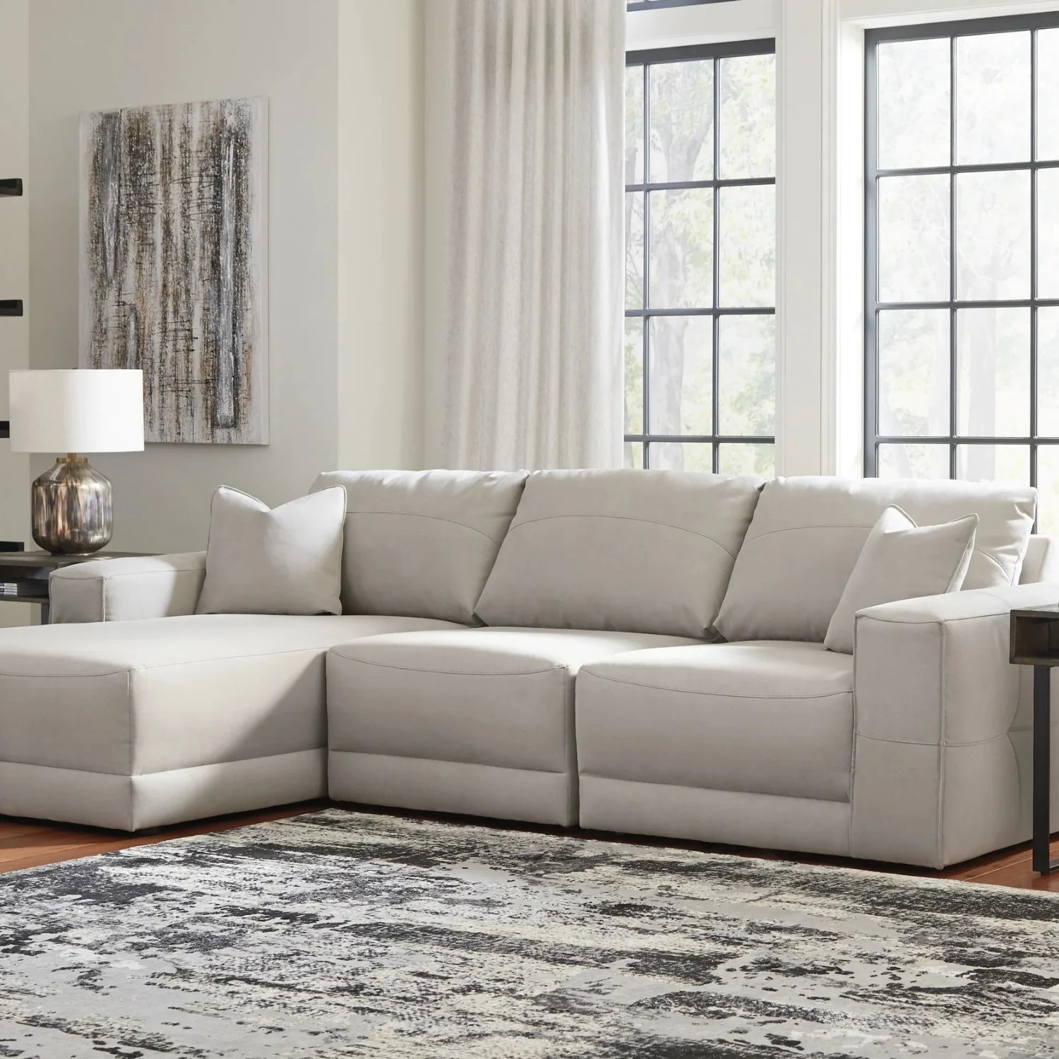 Sucre 3-Piece Sectional Sofa with Chaise