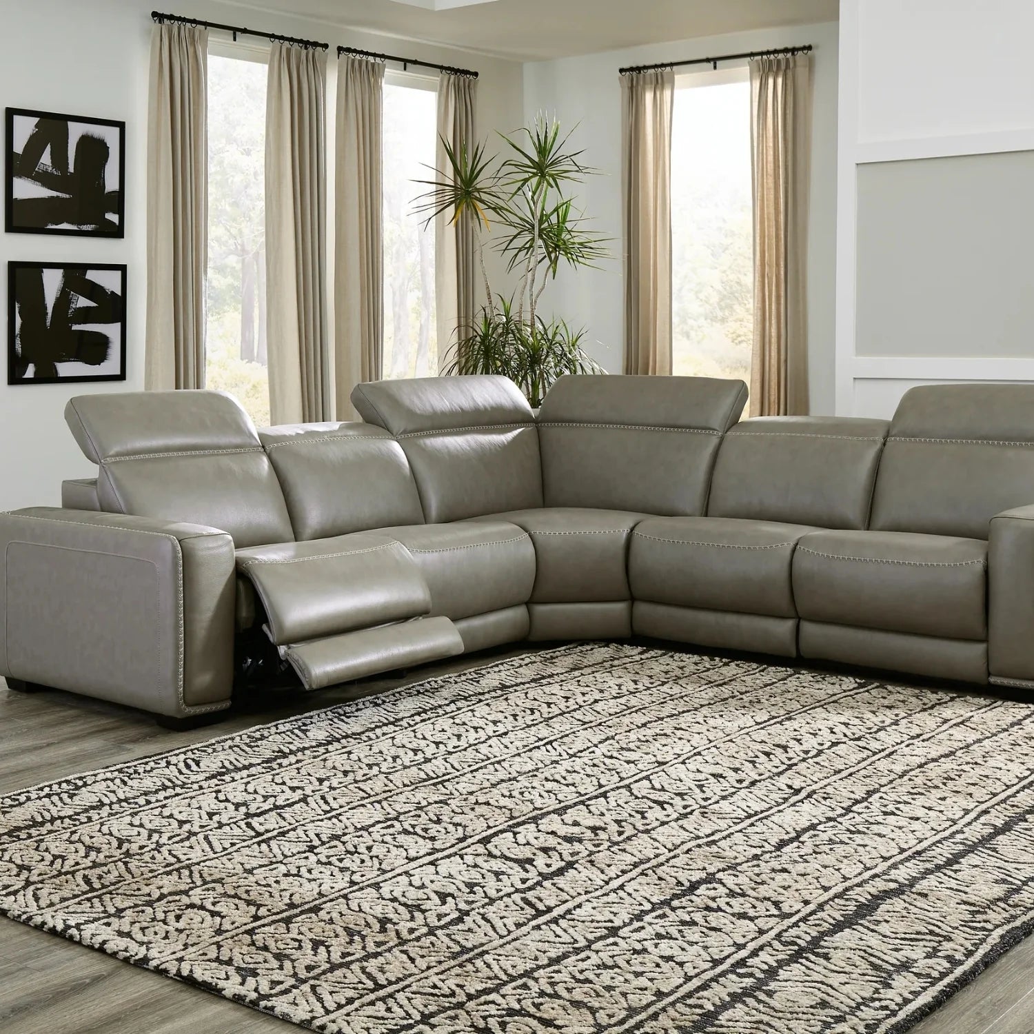 Correze 5-Piece Power Reclining Sectional