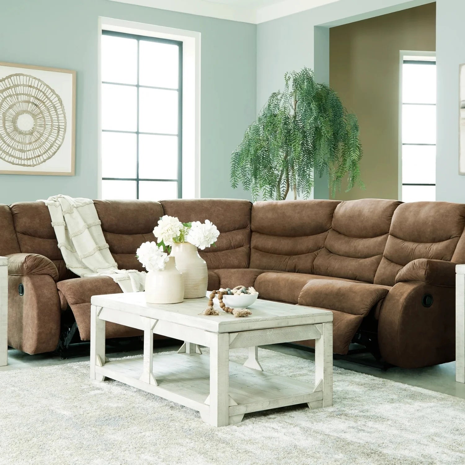 Mykonos 2-Piece Reclining Sectional