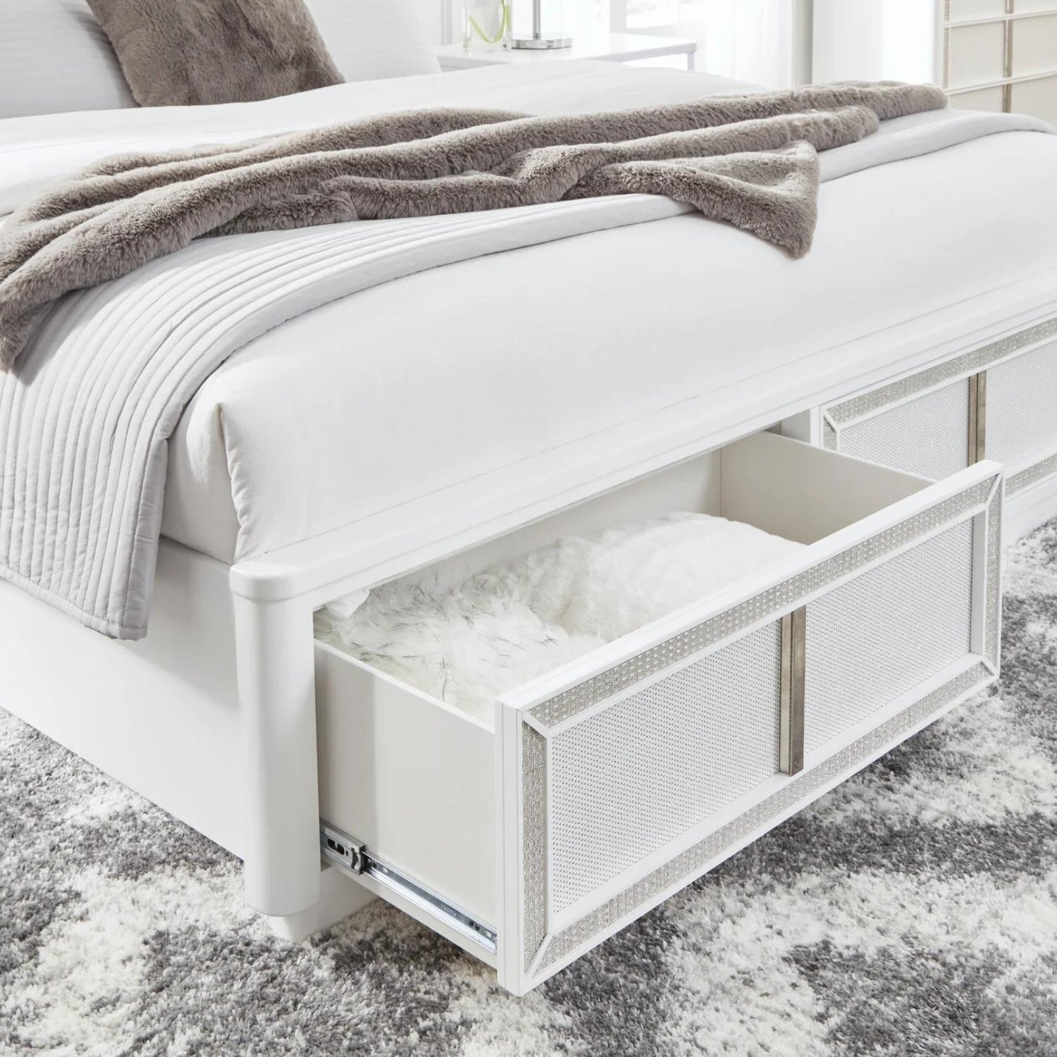 Zurich Upholstered Storage Bed