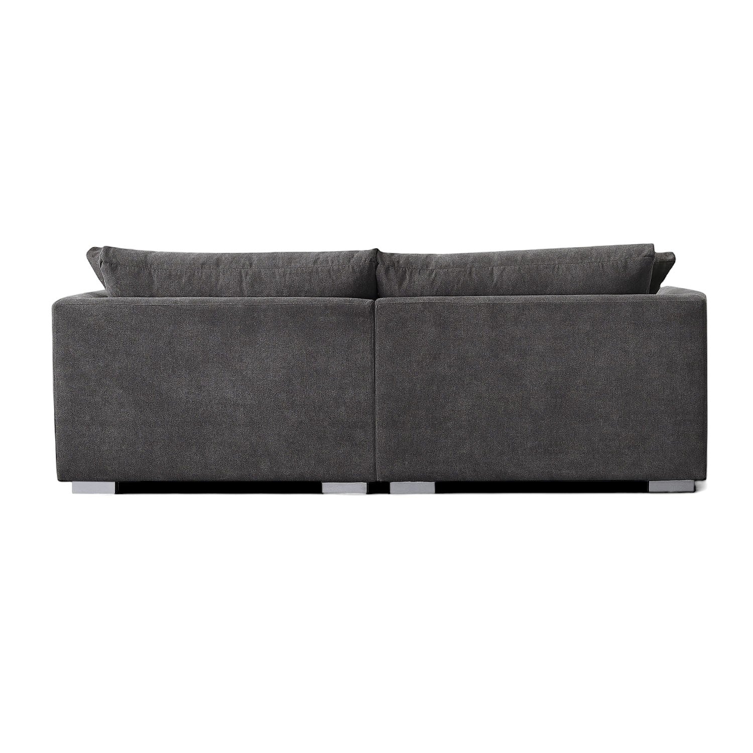 Sydney Feather 2.0 Sofa + Ottoman - Grey