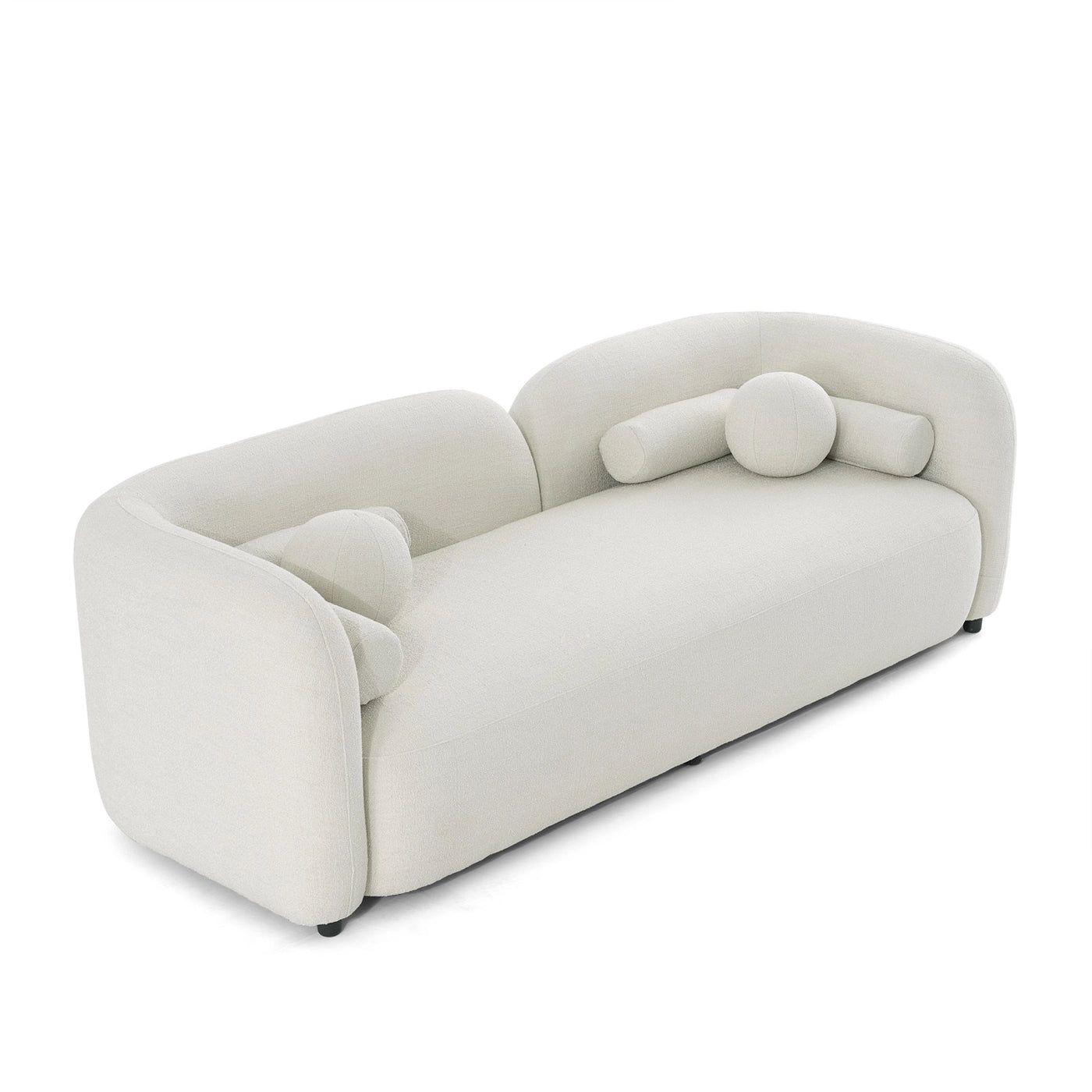 Monaco Sofa - Pearl Mist White